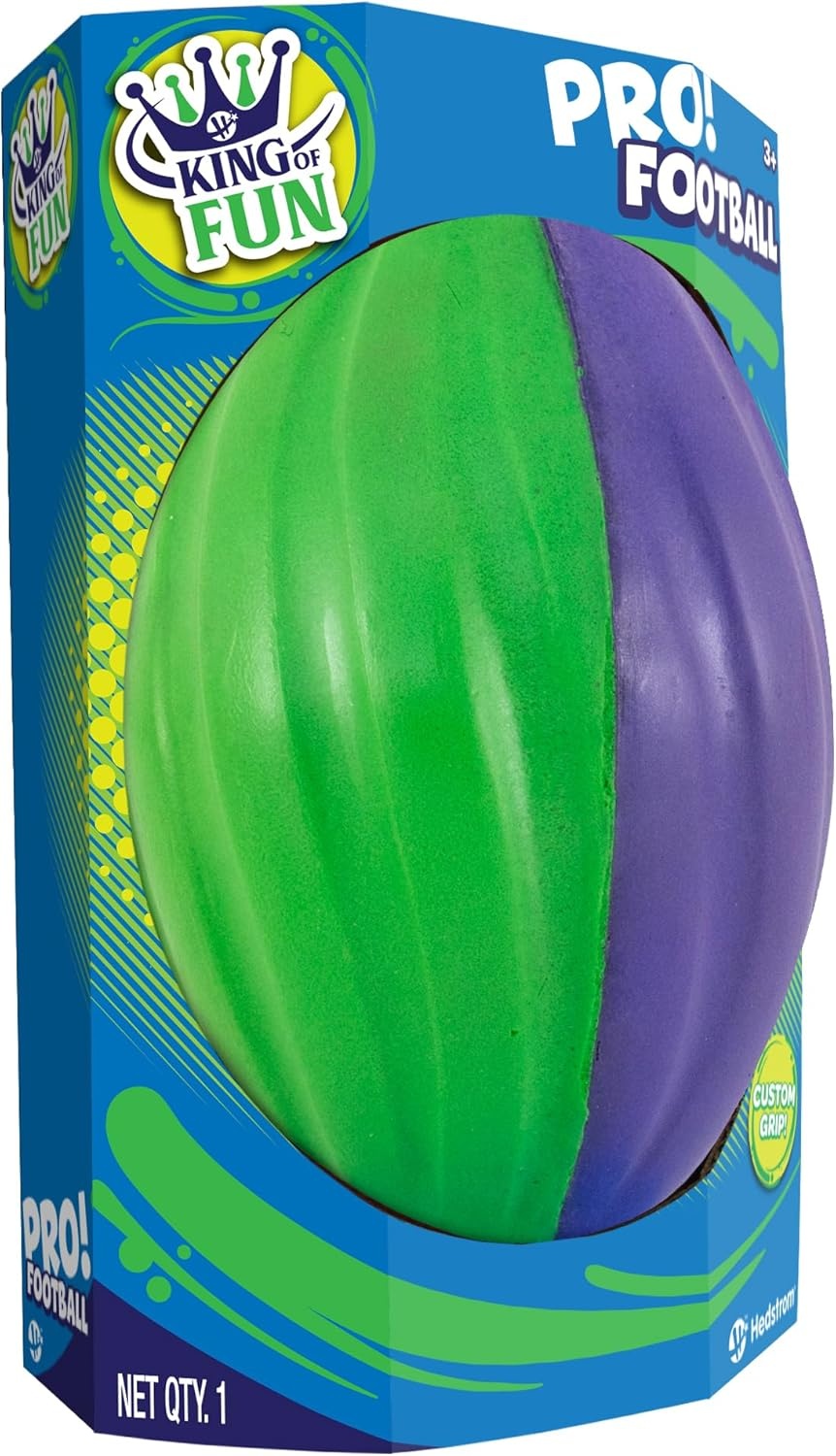 Hedstrom 8″ Turbo 2-Color Foam Football Boxed - view 2