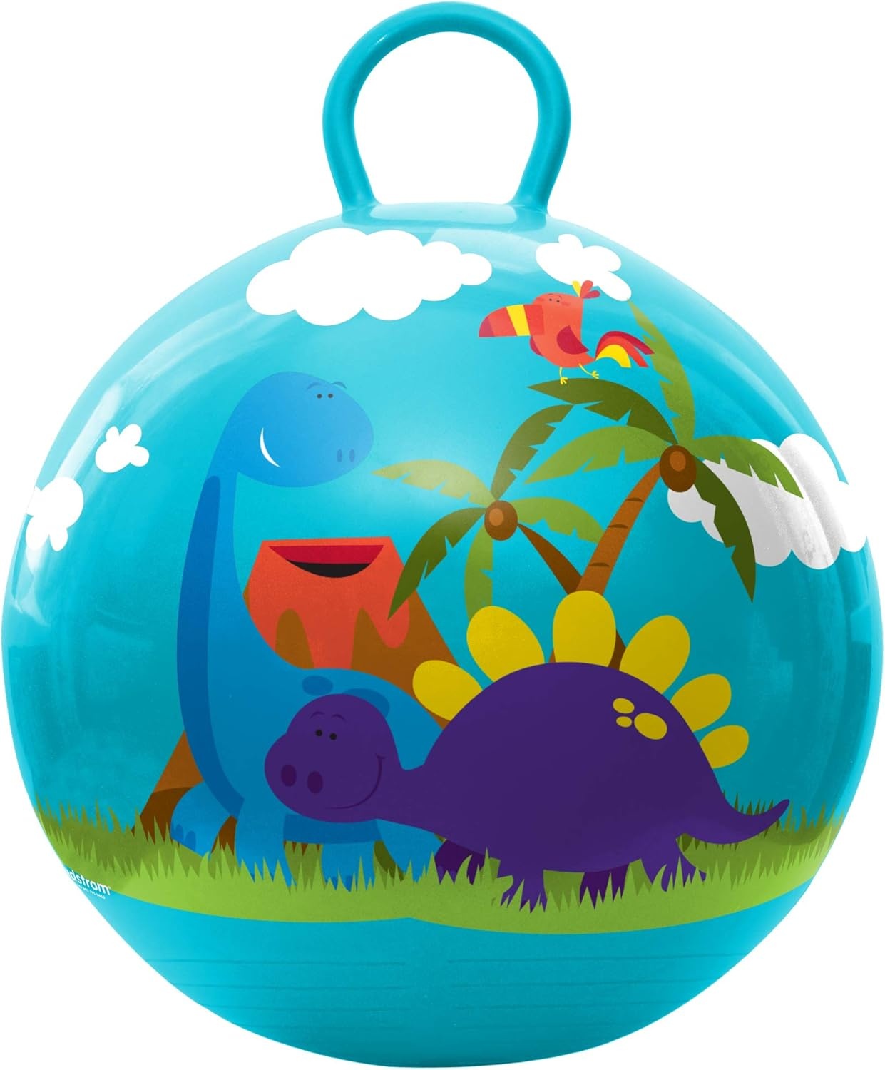 Hedstrom Hopper Ball, Hopping Ball, Jumping Ball, Flowers, 18 Inch(Dinosaurs)