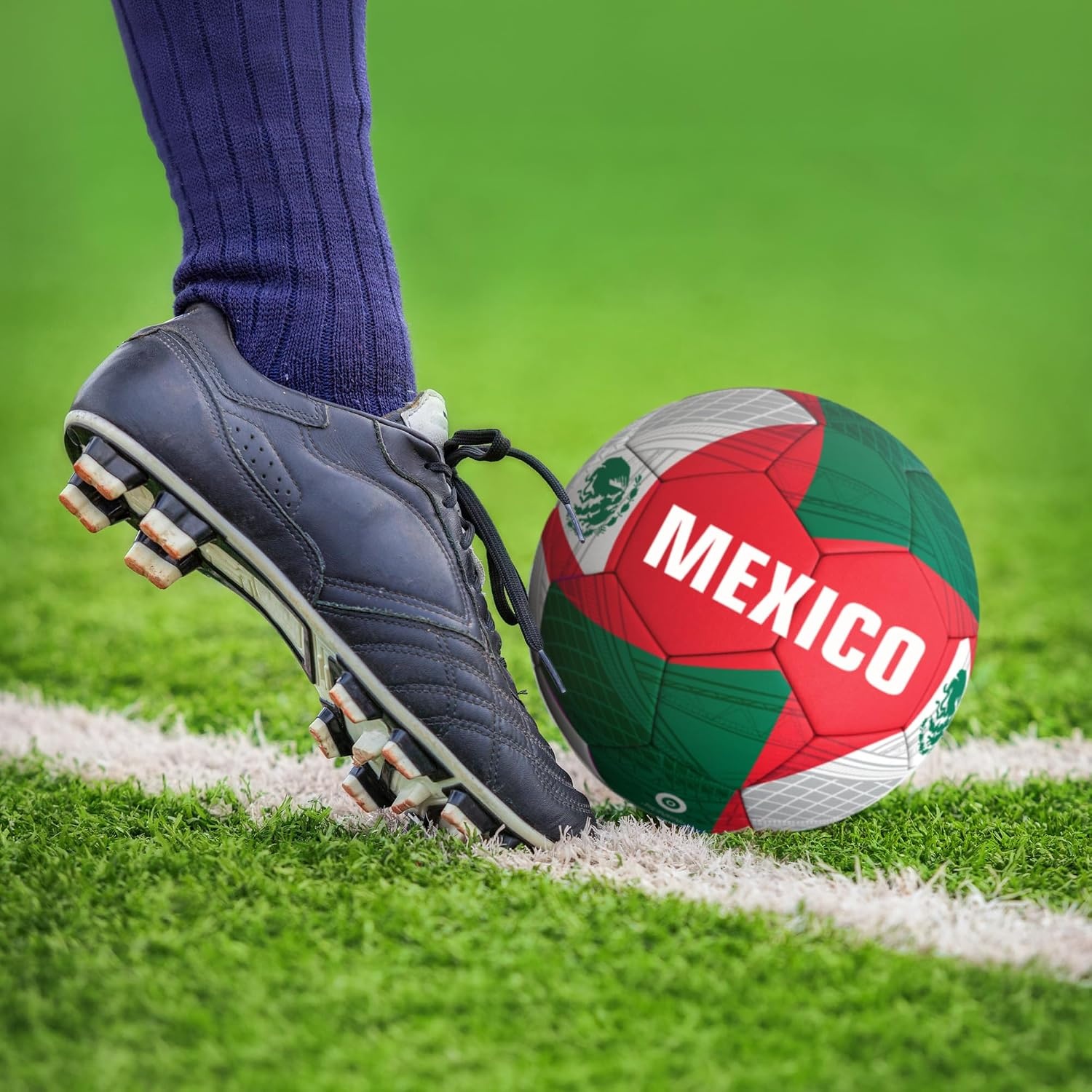Regent Game Winner Soccer Ball Size 5, Ships Deflated – Mexico(Mexico)