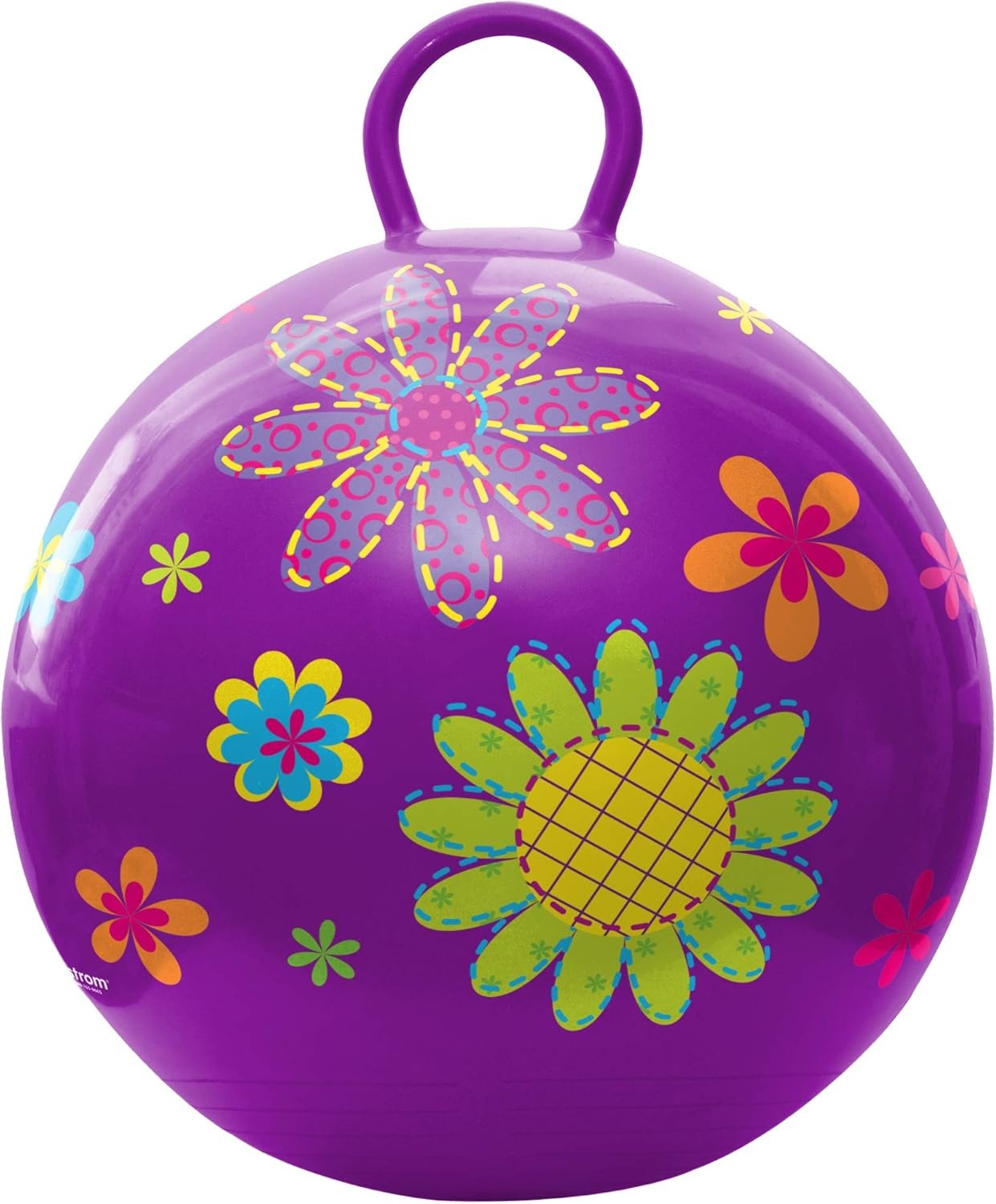 Hedstrom Hopper Ball, Hopping Ball, Jumping Ball, Flowers, 18 Inch(Flowers)