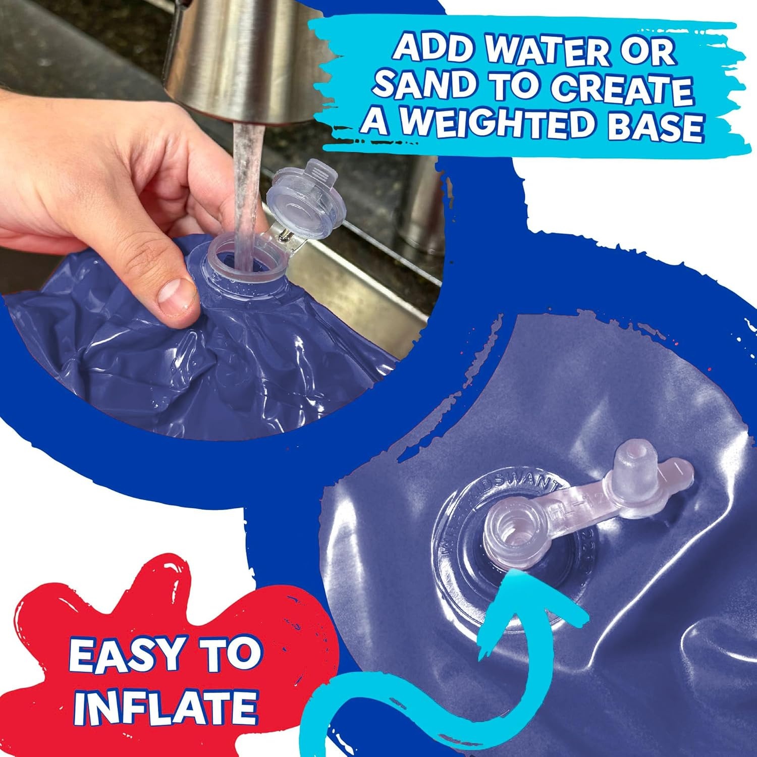 Bluey Bop Bag – Inflatable Punching Bag for Kids Ages 4 and Up, Inflates to 42 Inches - view 3