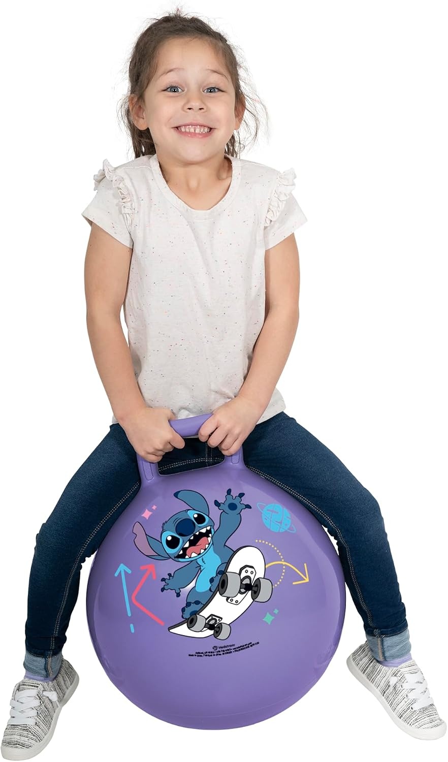 Hedstrom Disney Stitch Hopper Ball, Jumping Ball for Kids, 15 Inch (55-9733) - view 3