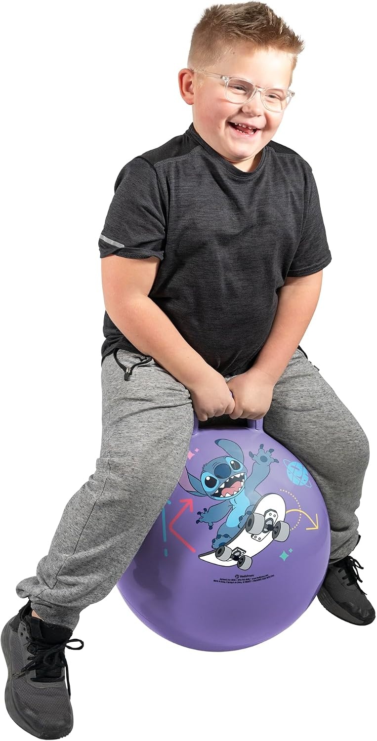 Hedstrom Disney Stitch Hopper Ball, Jumping Ball for Kids, 15 Inch (55-9733) - view 4