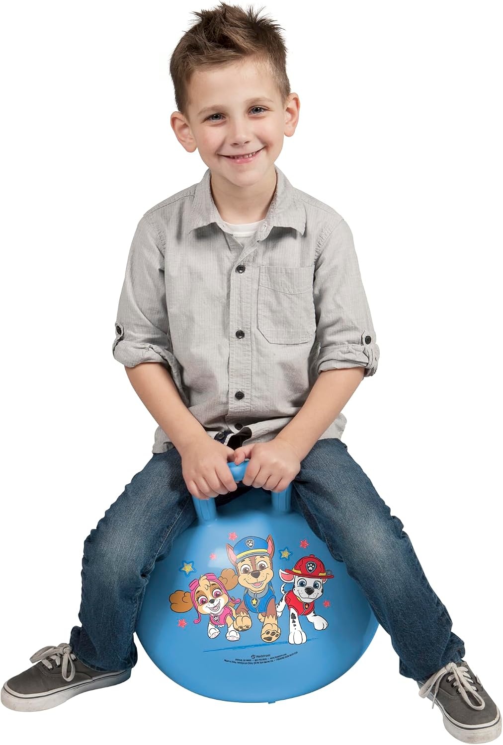 Hedstrom Hopper Ball, Jumping Ball for Kids, 15 Inch, Marvel Spiderman Red(Paw Patrol) - view 2