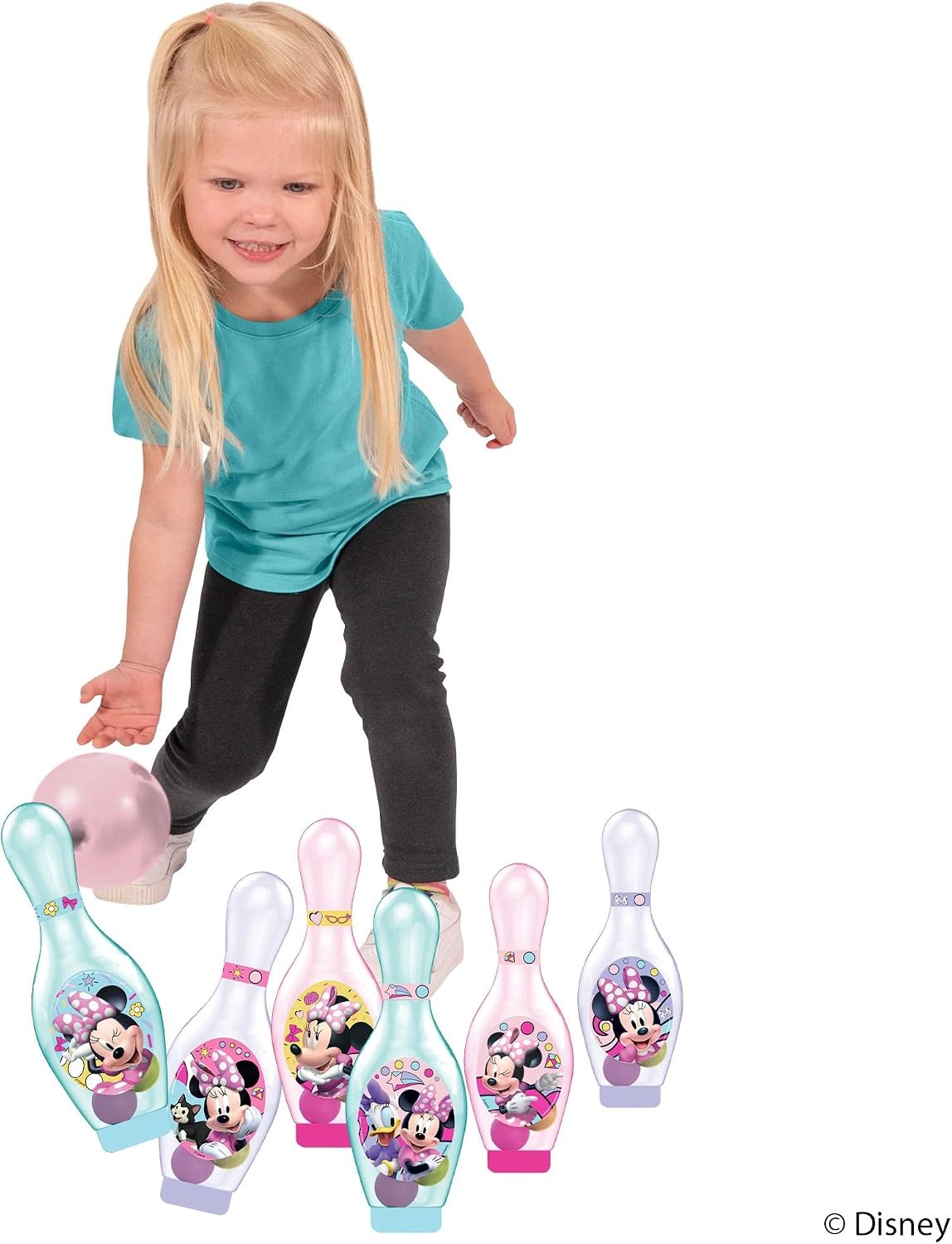 Hedstrom Light Up Bowling Set Game, Spidey & Friends(Minnie Mouse) - view 2