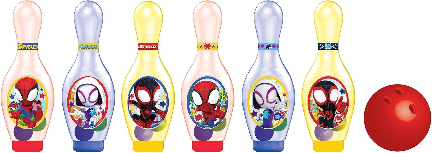 Hedstrom Light Up Bowling Set Game, Spidey & Friends(Spidey & Friends) - view 4