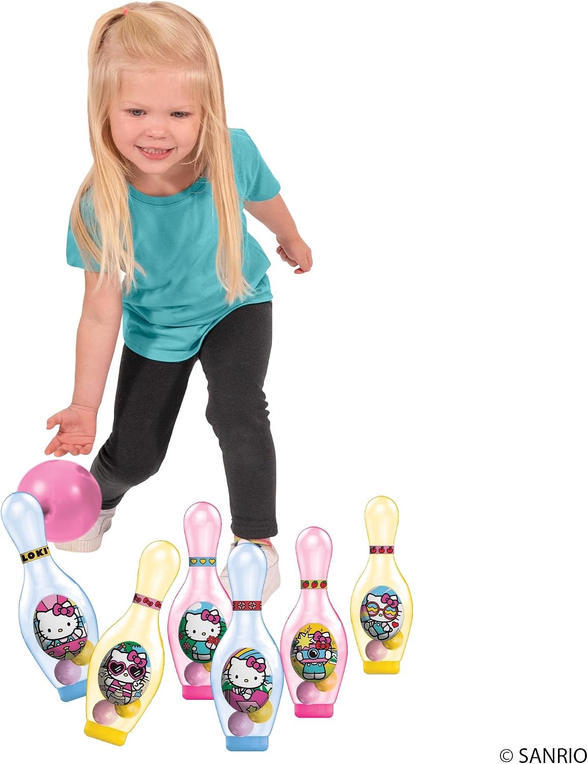 Hedstrom Light Up Bowling Set Game, Spidey & Friends(Hello Kitty) - view 2