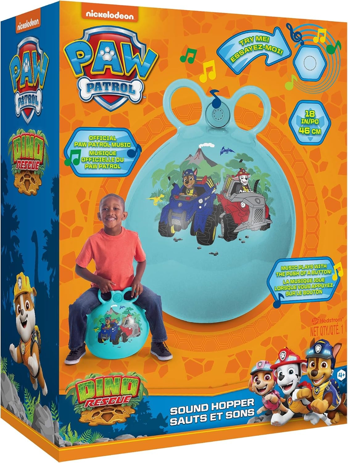 Hedstrom 18-inch Musical Hopper, Paw Patrol (55-8883)(Paw Patrol) - view 2