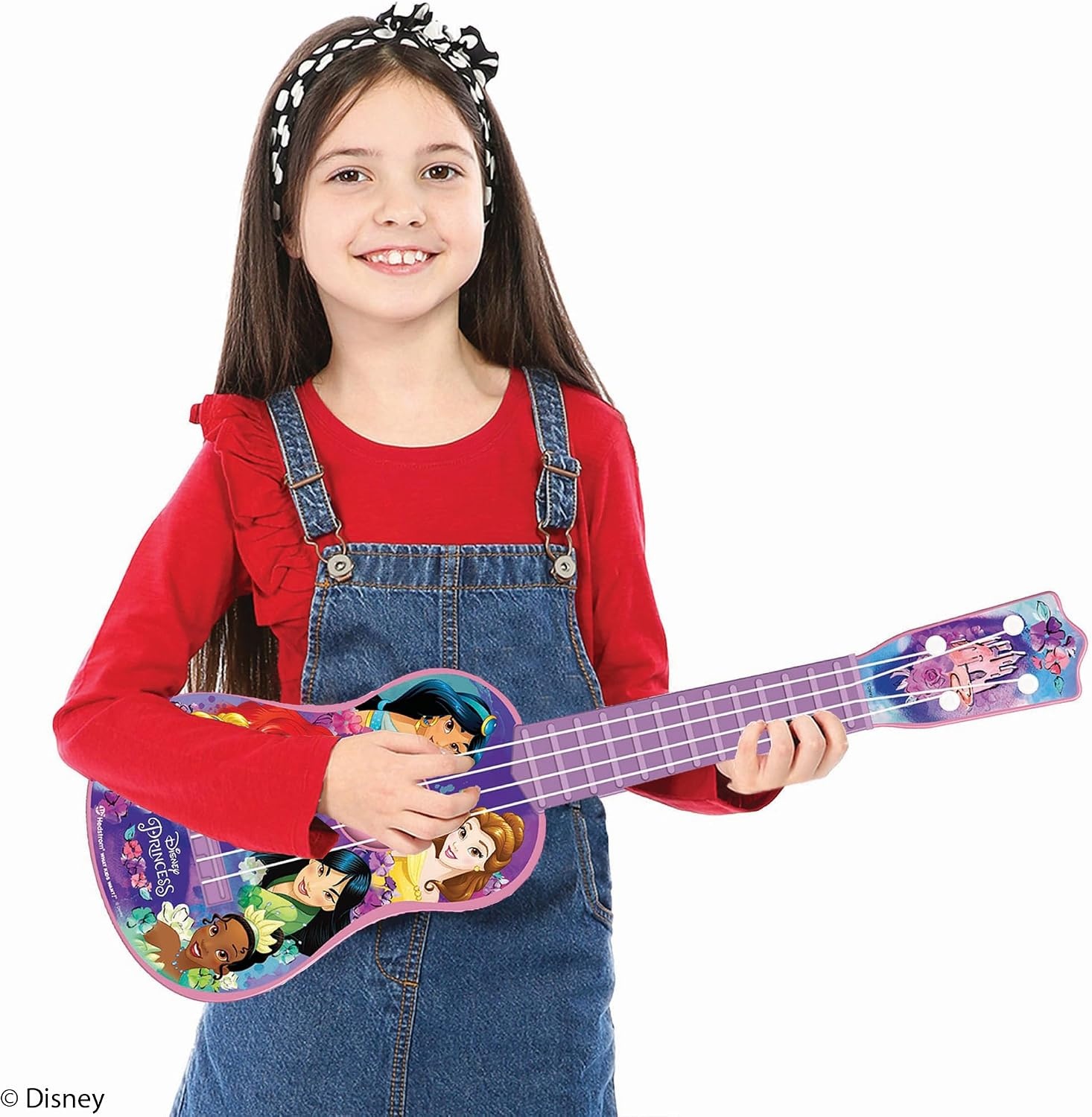 Hedstrom 21.5″ Large Toy Guitar with Adjustable Tuning Pegs, for Kids Age 3+ Years Old, Minnie Mouse(Disney Princess) - view 2