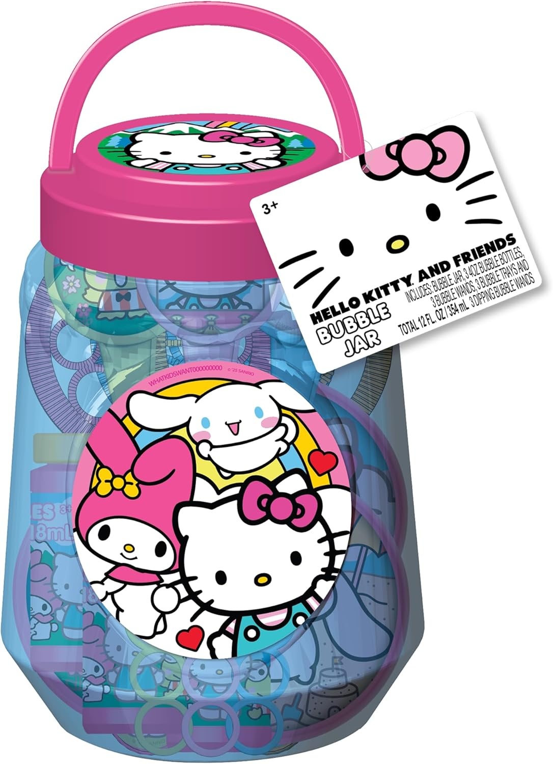 Hello Kitty & Friends Bubble Jar