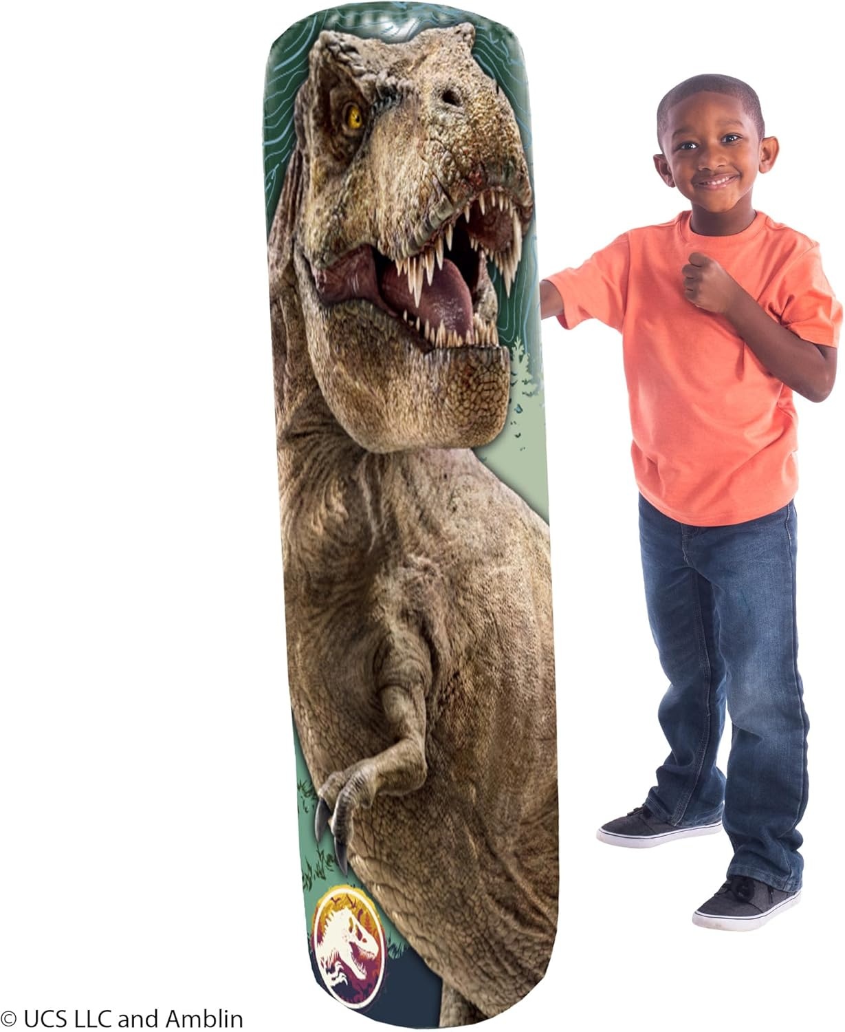 Jurassic World Jumbo Bop Bag – Inflatable Punching Bag, Inflates to 5 Feet - view 3