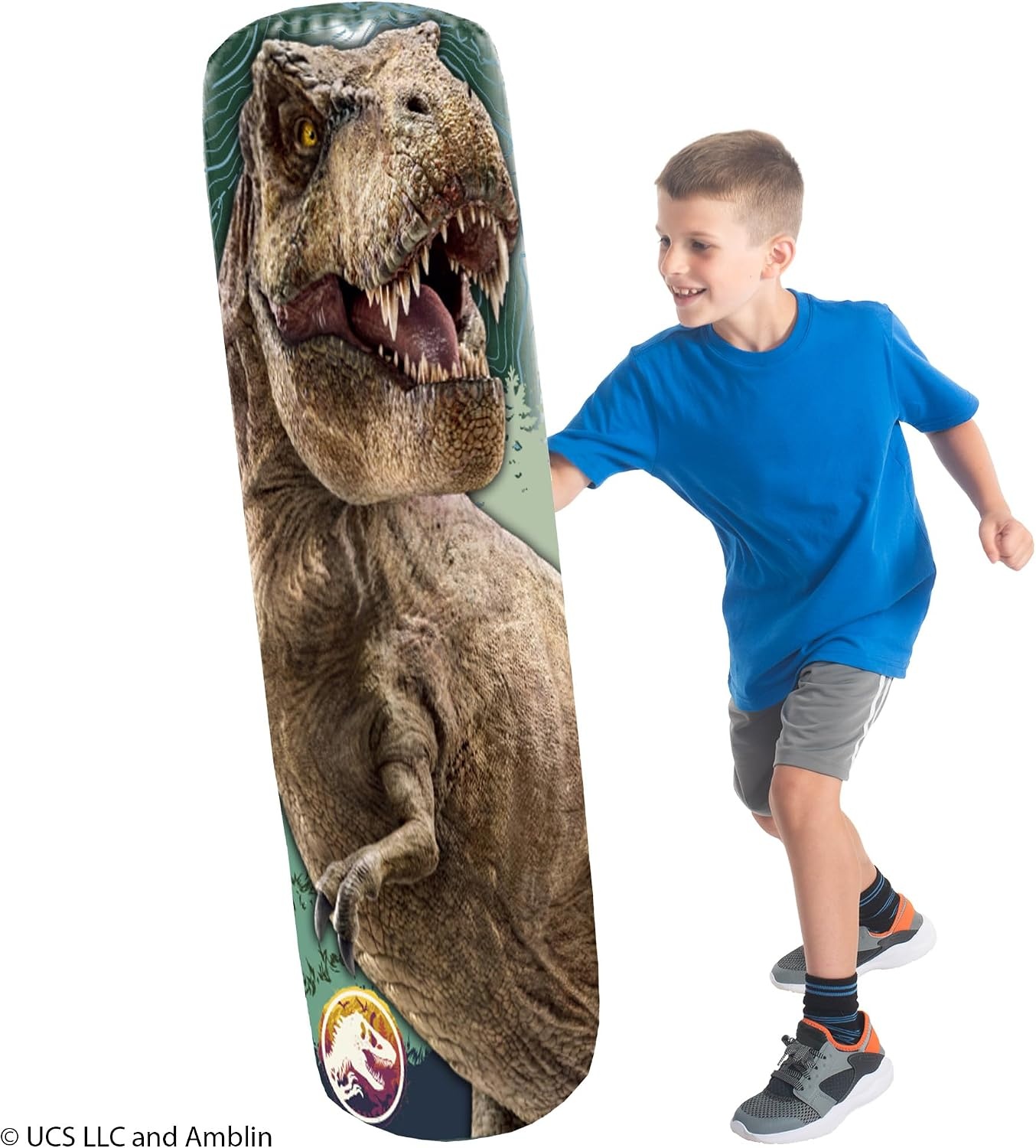 Jurassic World Jumbo Bop Bag – Inflatable Punching Bag, Inflates to 5 Feet - view 4