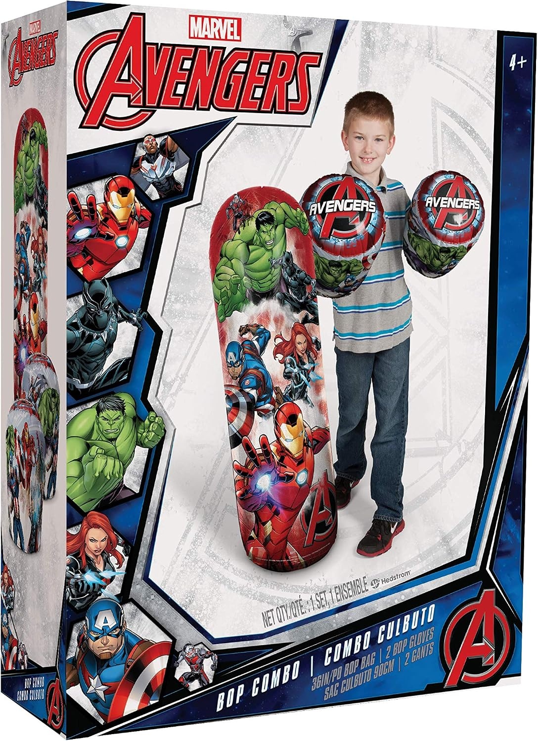 Hedstrom Marvel Avengers Bop Bag Inflatable Punching Bag, 36 Inch, (56-9106)(Avengers) - view 6