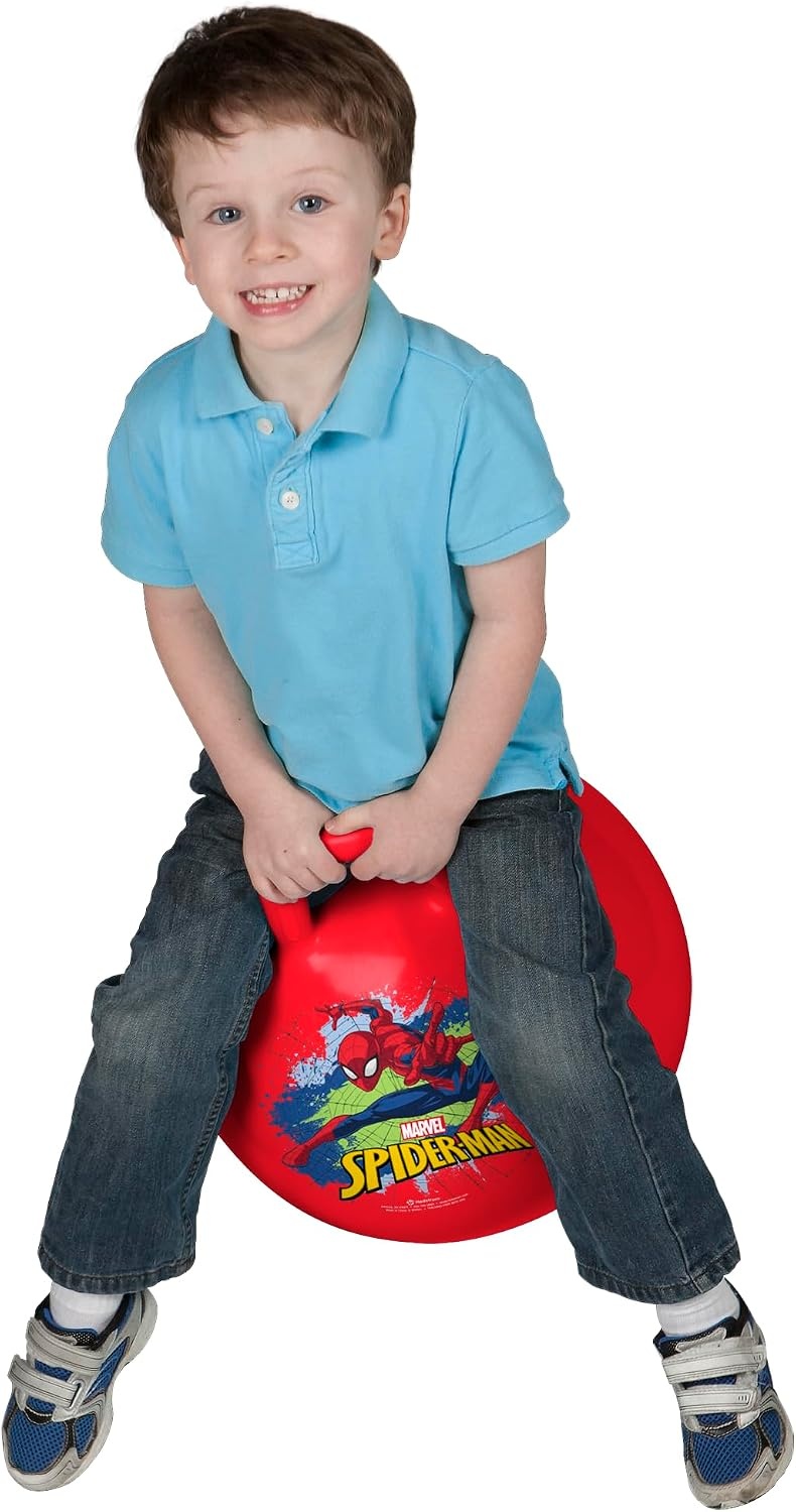 Hedstrom Hopper Ball, Jumping Ball for Kids, 15 Inch, Mickey Mouse(Red Spiderman) - view 3