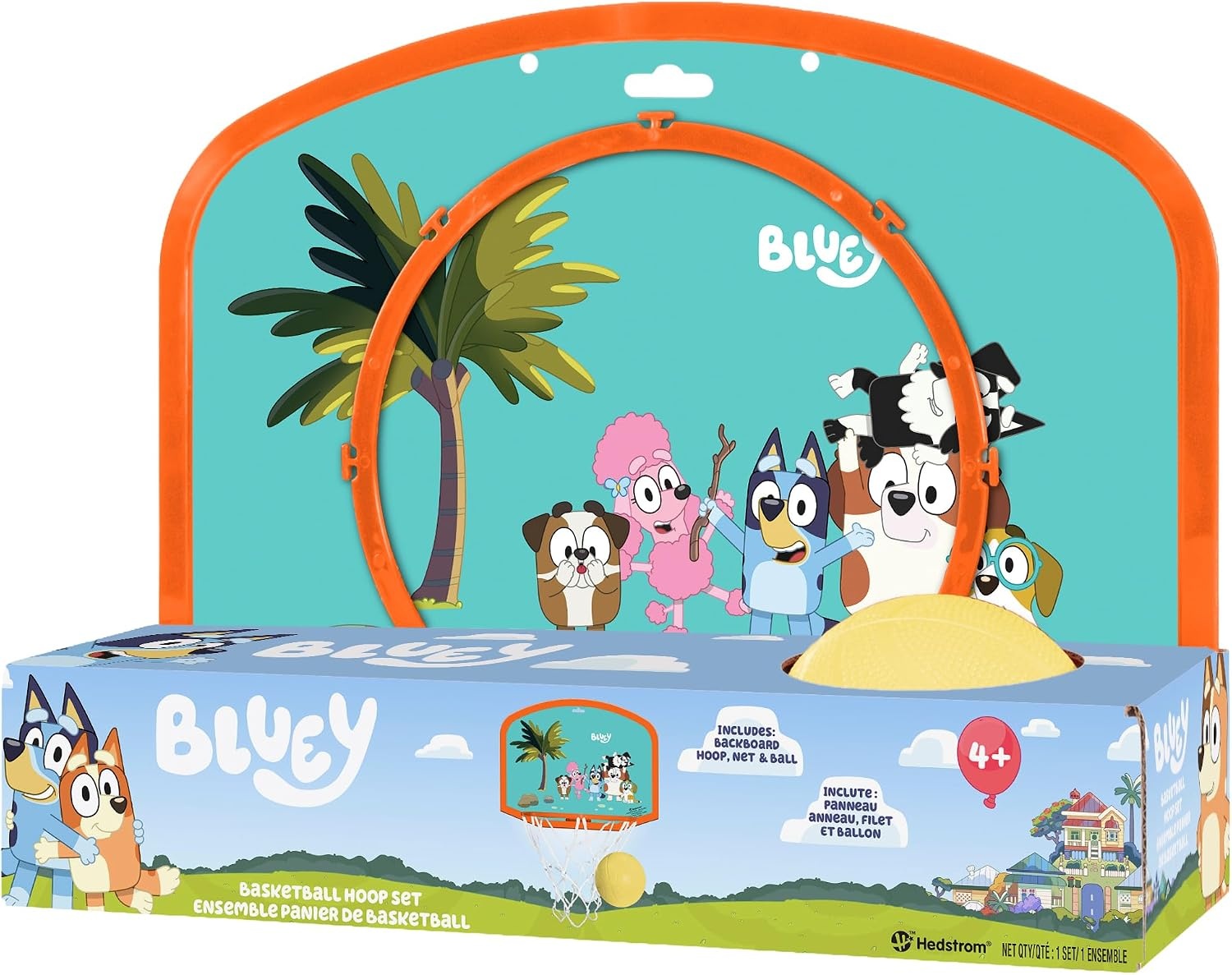 Hedstrom Bluey Over The Door Hoop Set