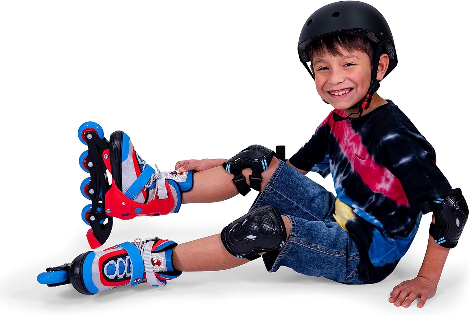 Spidey and Amazing Friends Switcher Skate Youth 8-11 – Converts from Ice Skate to Inline Skate with Soft Boot, Durable Steel Blade, ABEC 5 Bearings, PVC 64mm Wheels - view 5