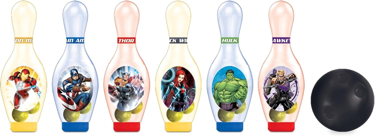 Hedstrom Light Up Bowling Set Game, Spidey & Friends(Marvel Avengers) - view 4