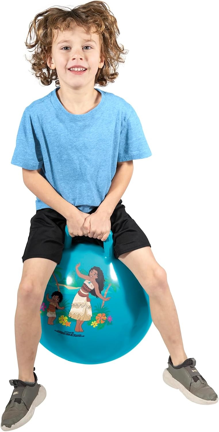 Hedstrom Hopper Ball, Jumping Ball for Kids, 15 Inch, Bluey(Moana 2) - view 2