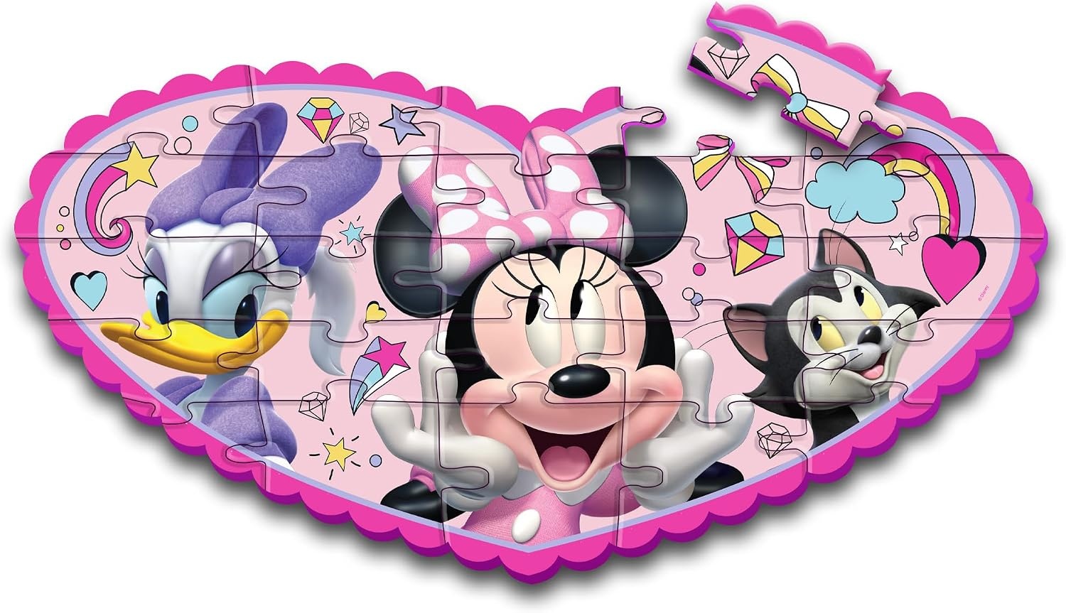 Minnie Mouse Foam Puzzle Floor Mat – 25 Pieces