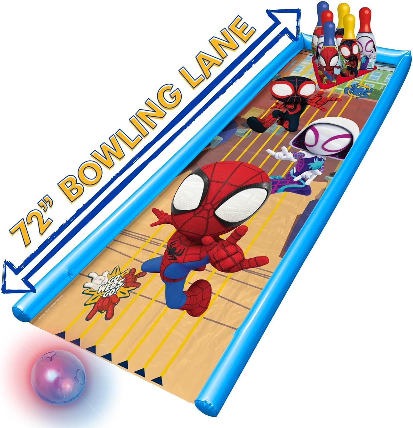 Hedstrom Bumper Bowling – Spidey & Friends(Spidey & Friends)