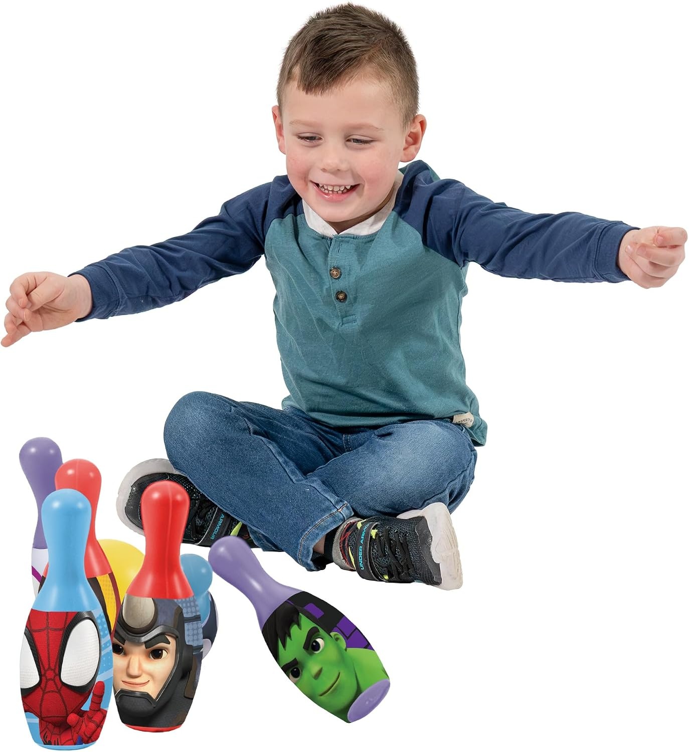 Hedstrom Bowling Set, Spidey and his Amazing Friends (52-40002BX) - view 4