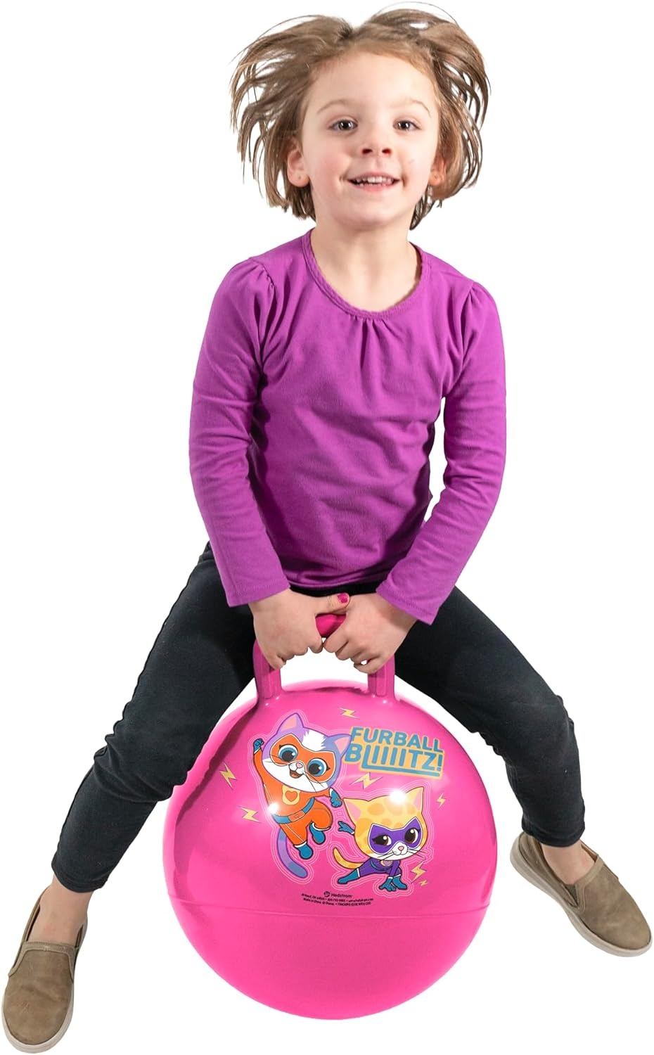 Hedstrom Hopper Ball, Jumping Ball for Kids, 15 Inch, Marvel Spiderman Red(Superkitties) - view 2
