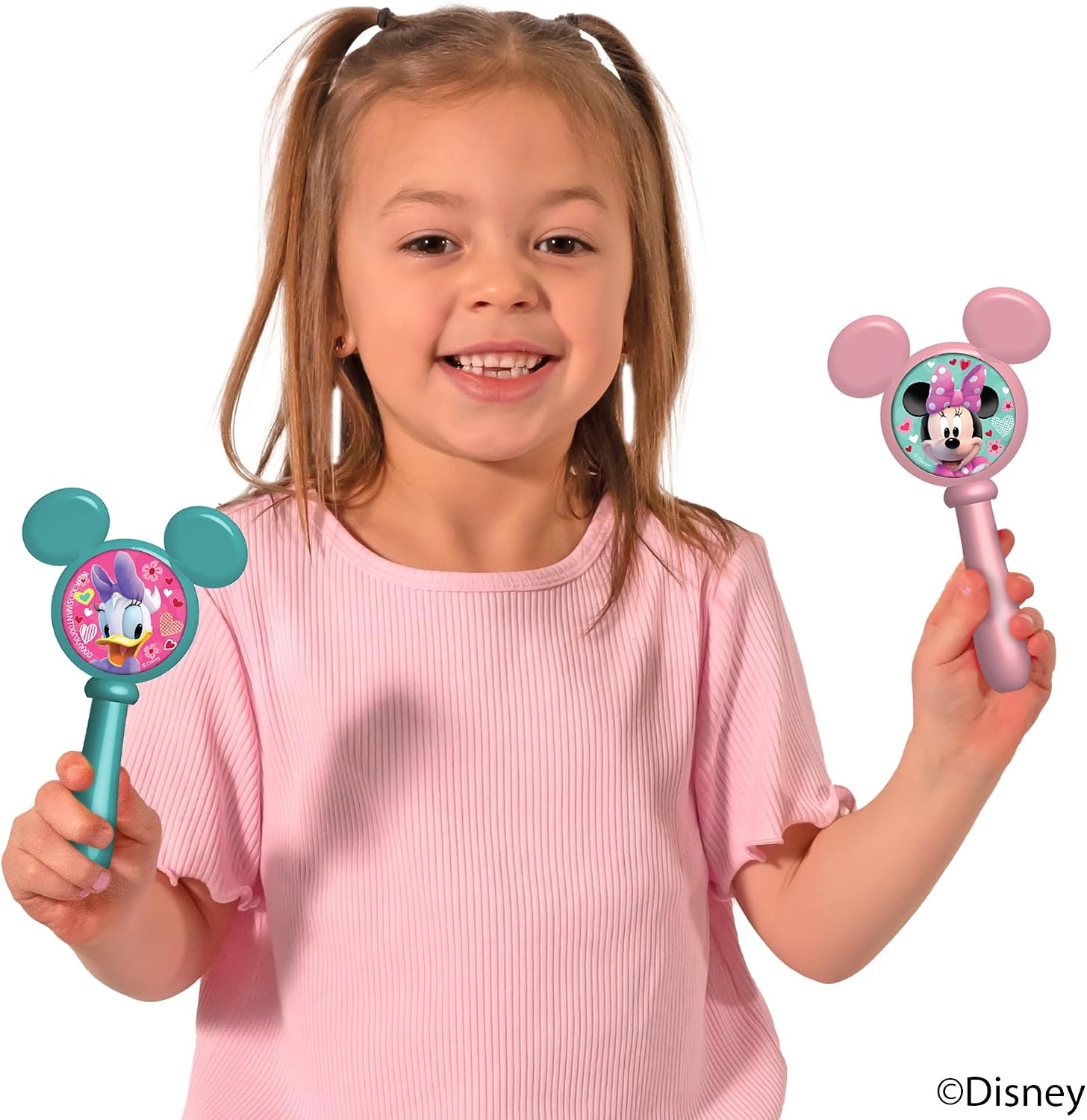 Disney Junior Minnie Mouse Extra Large Music Set – 7 Piece Set Includes Maracas, Flute Recorder, Tambourine, Whistle, Guitar & Echo Microphone - view 2