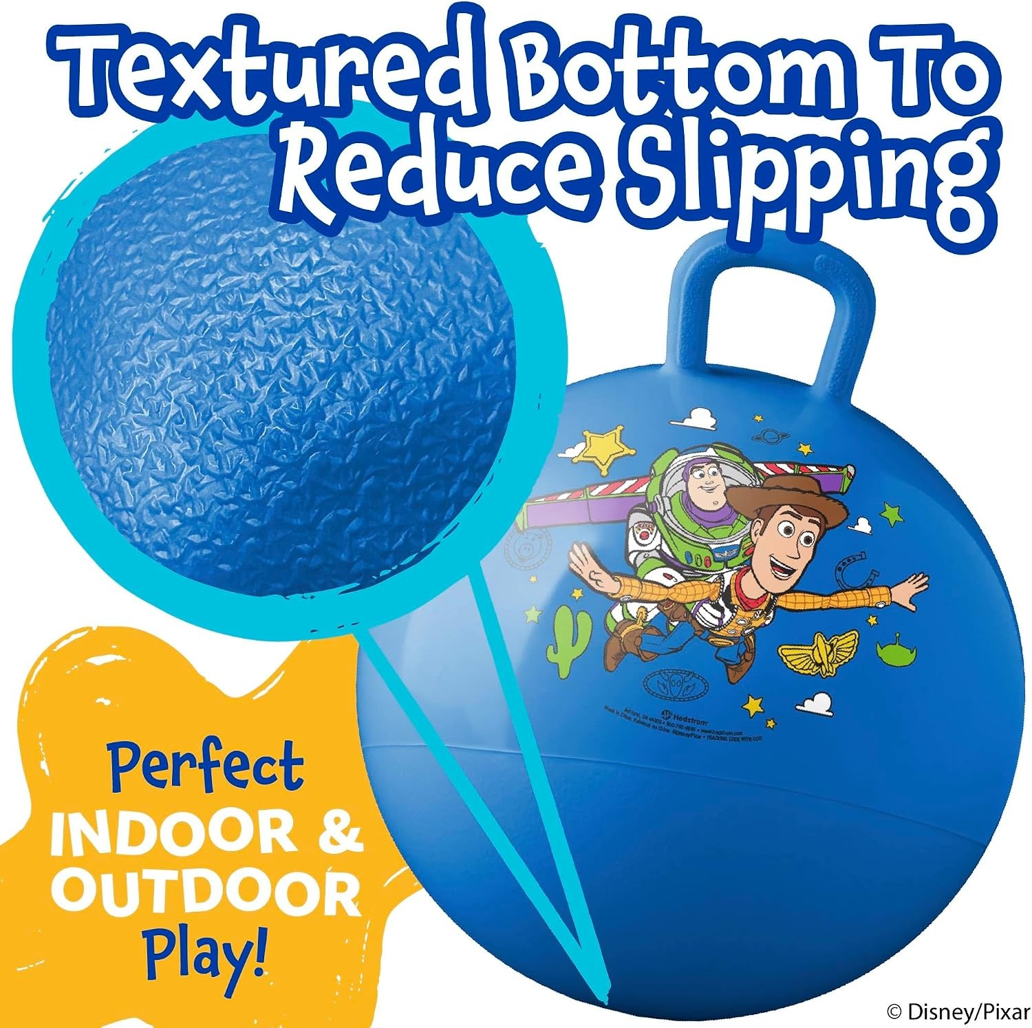 Hedstrom Hopper Ball, Jumping Ball for Kids, 15 Inch, Marvel Spiderman Red(Toy Story) - view 4