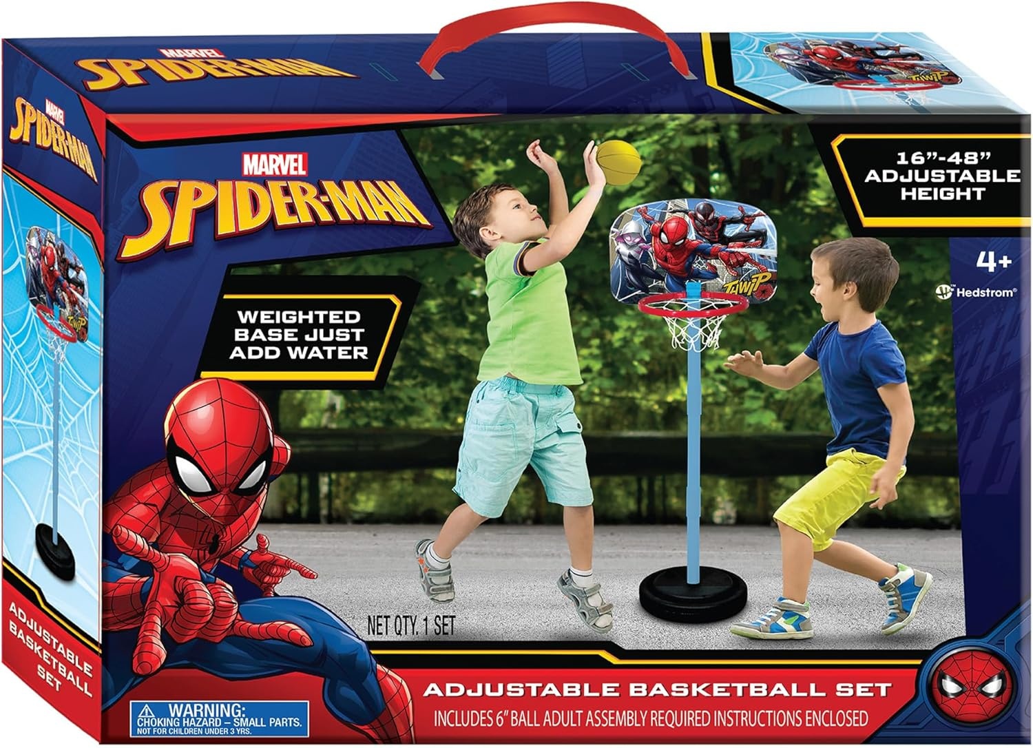 Marvel Spider-Man Adjustable Basketball Set - view 4