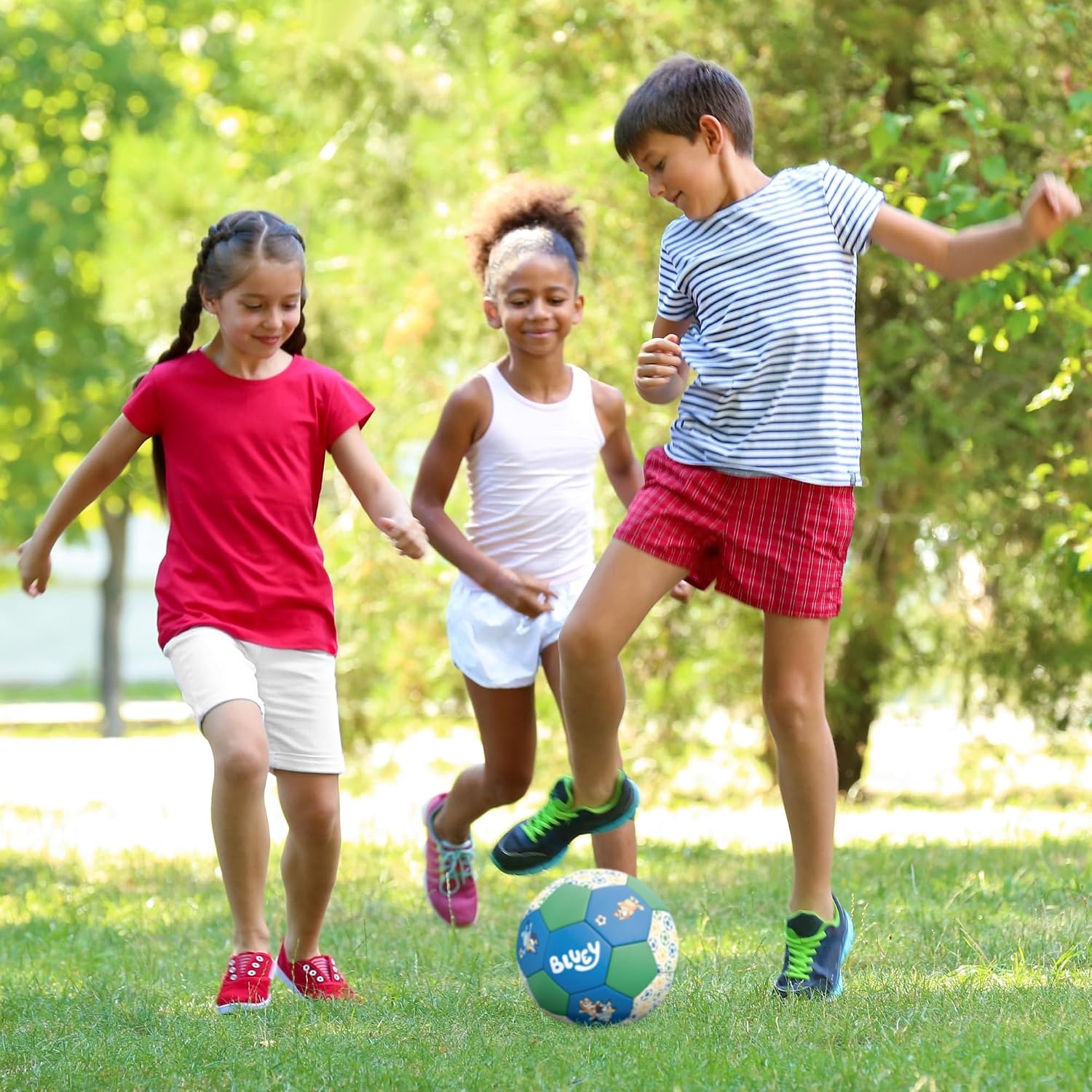 Soccer Ball 7 Inch for Kids 3+ Years Old, Ships Deflated, Bluey Jr(Bluey Jr) - view 4