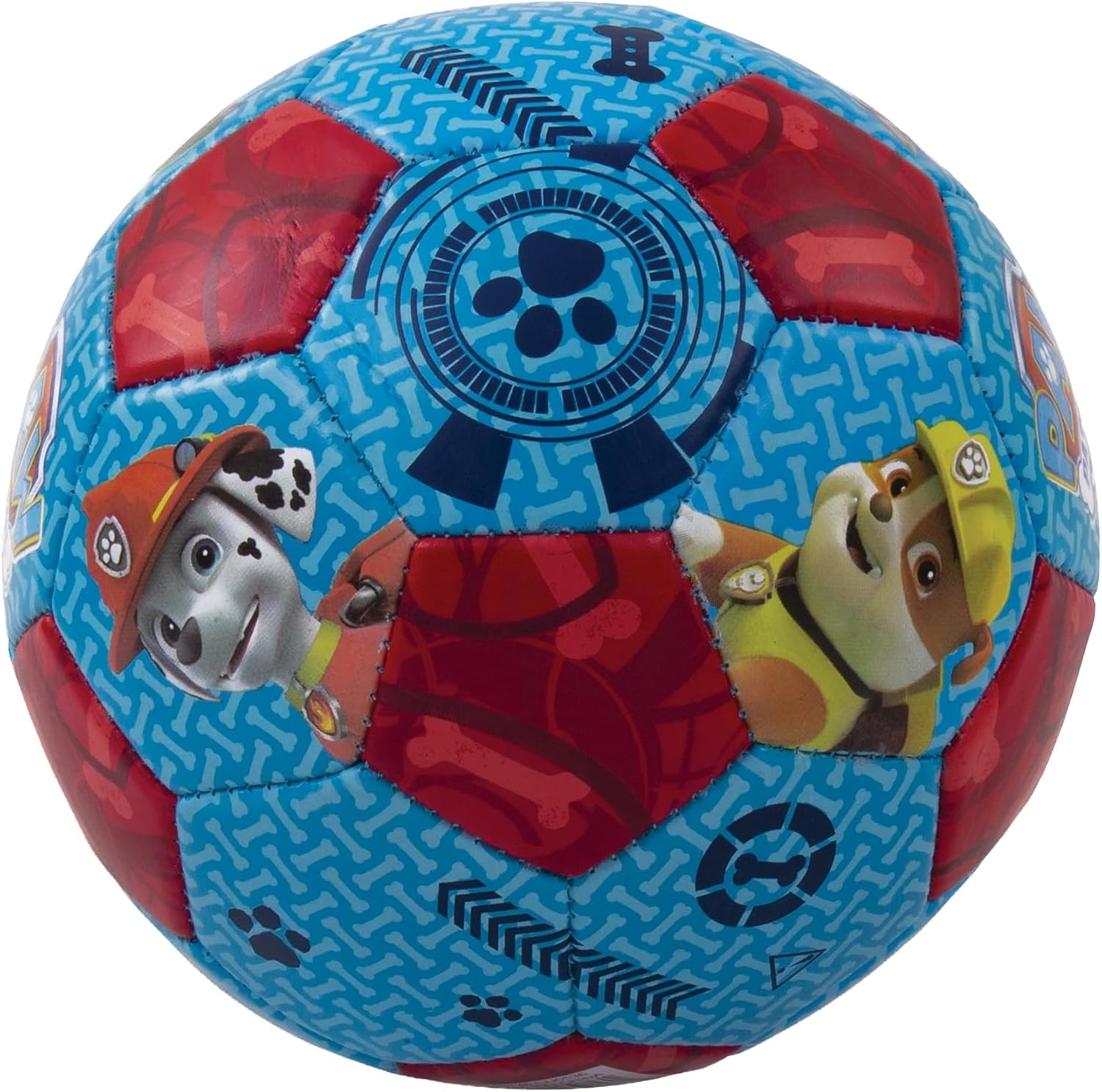 Soccer Ball 7 Inch for Kids 3+ Years Old, Ships Deflated, Bluey Jr(Paw Patrol Jr)