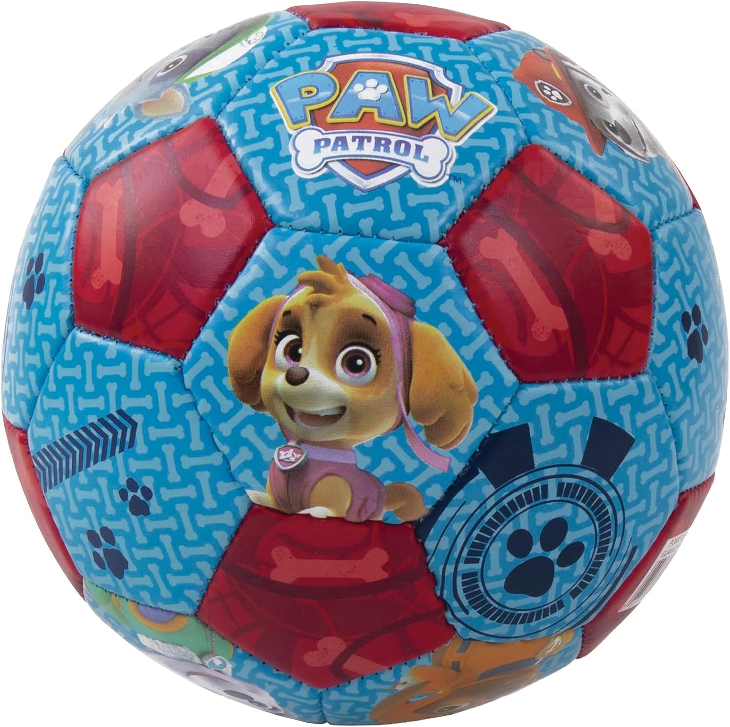 Soccer Ball 7 Inch for Kids 3+ Years Old, Ships Deflated, Bluey Jr(Paw Patrol Jr) - view 2