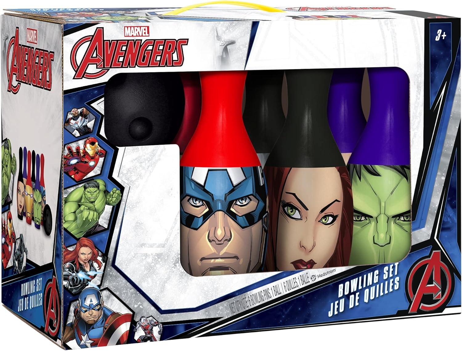 Hedstrom Kids Bowling Set, Spider-Man (52-40001BX)(Marvel Avengers) - view 2